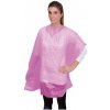 Eurostil Disposable Capes jednorázové pláštenky, 50 ks ružová