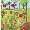 Montessori bludisko Fruits