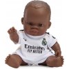 Miniland Realistická bábika Real Madrid – Chlapček (Afričan), 21 cm