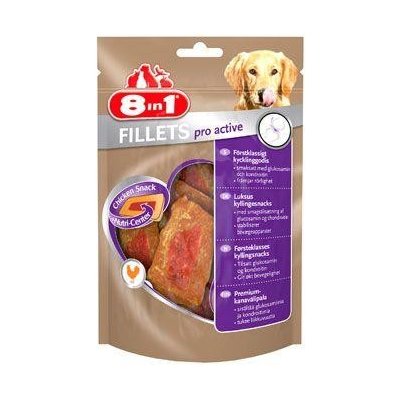Treats 8in1 Fillets pro active S 80g