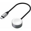 Satechi magnetický rýchlonabíjací USB-C pre Apple Watch - 20 cm - vesmírne šedý ST-QCAWM