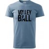 Volleyball nápis - Klasické pánske tričko vyššej gramáže - 2XL ( Denim )