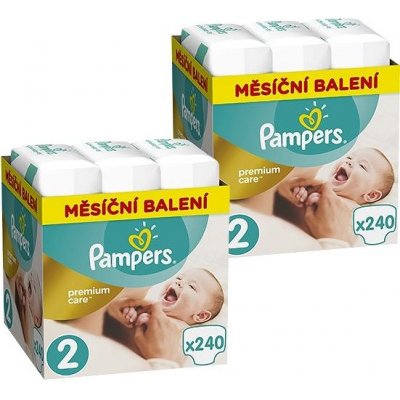 PAMPERS Premium Care 2 480 ks od 93,9 € - Heureka.sk