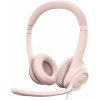 Logitech H390 USB Computer Headset, Rose