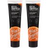 Ecodenta Black Orange Whitening zubná pasta 2×100 ml dvojbalenie