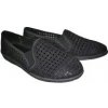 Sieťované mokasíny čierne (36)