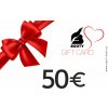 Darčeková poukážka v hodnote 50 € Spôsob doručenia: Poslať na adresu