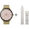 Garett Smartwatch Verona 2 zlatá, gold SOLID steel