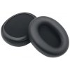 Náhradné Náušníky pre Skullcandy Crusher ANC 2, Pamäťová pena + PU Koža, Čierne, 1 pár