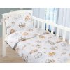 Bellatex povlečení Beáta Zvířátka na obláčku 100 x 135, 45 x 60 cm