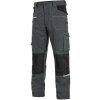 Canis CXS STRETCH Pánske pracovné nohavice tmavosivá/čierna