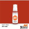 AK Interactive akrylová barva matt red 17 ml