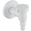 Mereo Práčkový sifón so spätnou klapkou? 32mm, biely plast M-PR7015