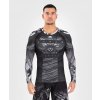 Rashguard Venum Gorilla Jungle Dlhý rukáv čiernebiele