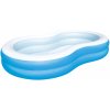 BESTWAY Family Pool Nafukovací bazén Laguna, 262 x 157 x 46 cm 54117
