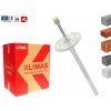 Klimas Wkret-Met 10x220mm - 100ks - Fasádne natĺkacie hmoždinky LFMG - kovový tŕň - s predĺženou expanznou zónou