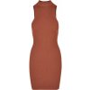 Ladies Cut Out Sleevless Dress - terracotta XXL