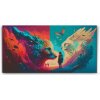 Vymalujsisam.sk Diamantové maľovanie - Mystickí mačky Veľkosť: 40x80cm, Rám: Bez rámu, iba zrolované plátno, Diamanty: Okrúhle
