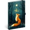 NOTIQUE Planbook diár/notes Líška 2026, 13 x 21 cm - neuvedený autor