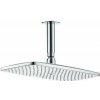 HansGrohe Raindance New - Horná sprcha E 360 Air 1jet s prívodom od stropu 100 mm, chróm 27381000