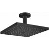 Hansgrohe Raindance horná sprcha so sprchovacím ramenom 30x30 cm štvorec čierna 26250670