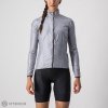 Castelli ARIA SHELL dámska bunda, striebornosivá L
