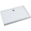 Oltens Vindel obdĺžniková sprchová vanička 100x80 cm biela 15008000