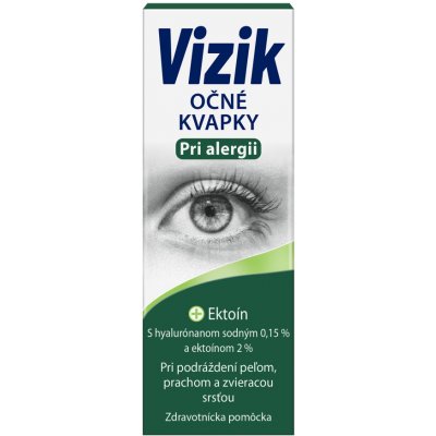 VIZIK Očné kvapky pri Alergii 10ml