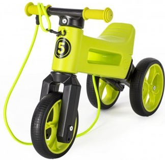 FUNNY WHEELS Rider SuperSport zelená 2v1 28/30cm