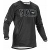 Motokrosový dres Fly Racing Kinetic Fuel Black White čierna/biela - M