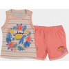 Dievčenská letná súprava tielko + kraťasy ružová, - Korytnačka veľ. 92