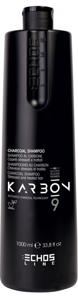 Echosline Karbon 9 Charcoal Shampoo 1000 ml