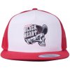 Šiltovka BLACK HEART Speedy Red Trucker červeno-biela