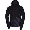 Northfinder Pánska turistická hybridná bunda s kapucňou WATSON blackblack L BU-5243OR