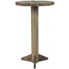 Clayre & Eef Drevený prírodný odkladací stolík Ponien - Ø 38*62 cm - Clayre & Eef
