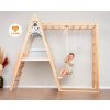Montessori Furniture Montessori detské ihrisko Circle color so závesnými prvkami