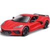 Maisto Chevrolet Corvette Stingray 2020 Červená 1:18