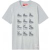 CCM 125 Anniversary Skates Short Sleeve tee Athletic Grey: