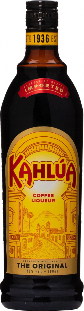 Kahlua Coffee Liqueur 20% 0,7 l (čistá fľaša)