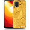 Picasee silikónový prehľadný obal pre Xiaomi Mi 10 Lite - Gold