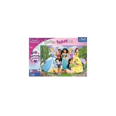 TREFL Super Shape XL Disney princeznej: V záhrade 104 dielov