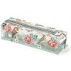 Argus Puzdro na perá priehľadné s farebnou potlačou Butterfly garden