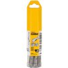 DeWALT DT60302 6- dielna súprava príklepových vrtákov SDS Plus
