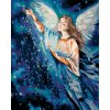 ZUTY Maľovanie podľa čísel - ANJELSKÉ HVIEZDY Rámovanie: bez rámu a bez vypnutia plátna, Rozmer: 80x100 cm