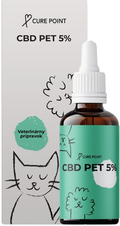 CurePoint CBD olej pre zvieratá 10 ml