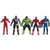 VEĽKÁ SADA FIGÚROK AVENGERS 5 KS HULK SPIDER-MAN
