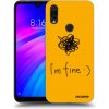 Picasee silikónový čierny obal pre Xiaomi Redmi 7 - I am fine