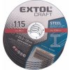 Kotouče řezné na kov, 5ks, 115x1,0x22,2mm EXTOL CRAFT,106901