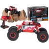 Auto na diaľkové ovládanie RC Rock Crawler HB 2,4GHz 1:18 červené biela