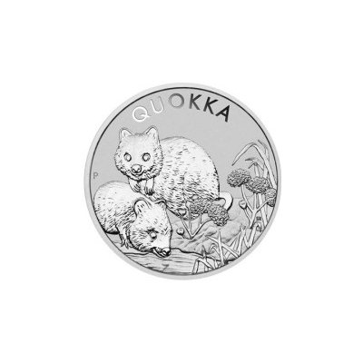 The Perth Mint strieborná minca Australian Quokka 2022 1 oz